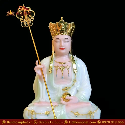 bo tuong phat ta ba tam thanh bot da xanh cao cap t234100003