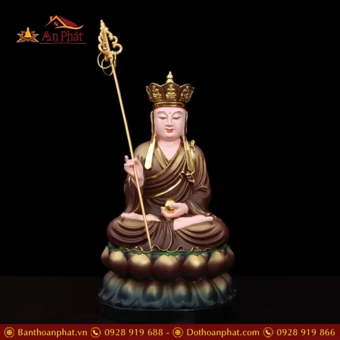 bo tuong phat ta ba tam thanh composite nau t235900002