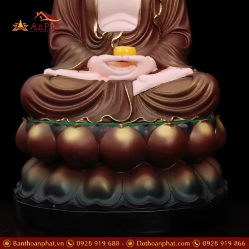 bo tuong phat ta ba tam thanh composite nau t235900012