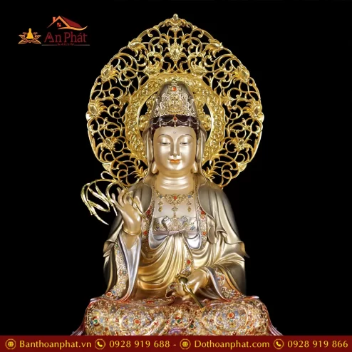 bo tuong phat ta ba tam thanh man bao bang dong vien vang cao cap t233900001