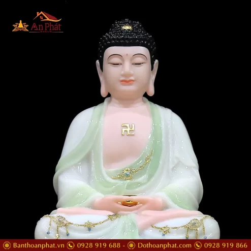 bo tuong ta ba tam thanh mau xanh thien thanh bot da cam thach t236400013