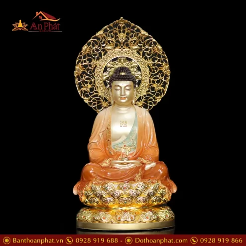 bo tuong ta ba tam thanh ngoi dai sen bang dong cao cap t235300012