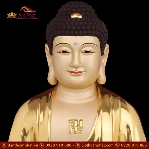 bo tuong ta ba tam thanh ngoi dai sen bang dong men co son cao cap t236800001