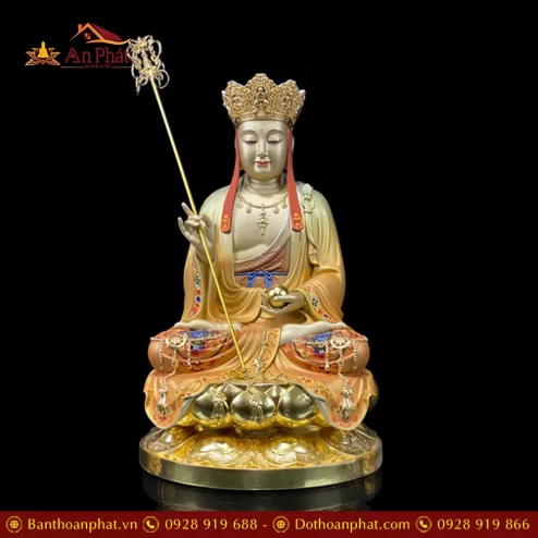 bo tuong ta ba tam thanh ngoi dai sen bang dong men co son cao cap t236800002