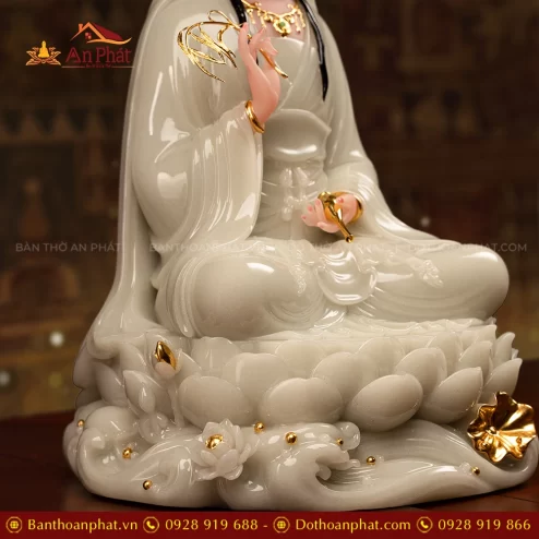 Tron Bo Tuong Phat Thach Anh Men Xanh Ngoc Bao T2424 9