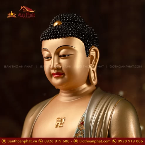 Tuong Bon su Thich Ca Mau Ni Ngoc Thach phu Dong Lam Bao Hoa T2414 5