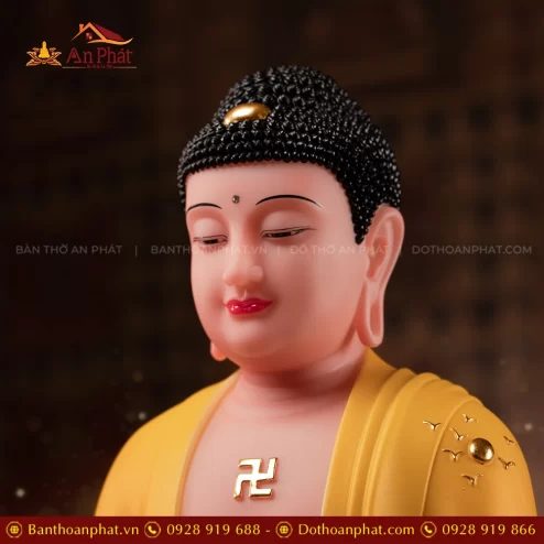 Tuong Bon su Thich Ca Mau Ni Thach Anh Ngoc Lien Hoang Y T2413 5