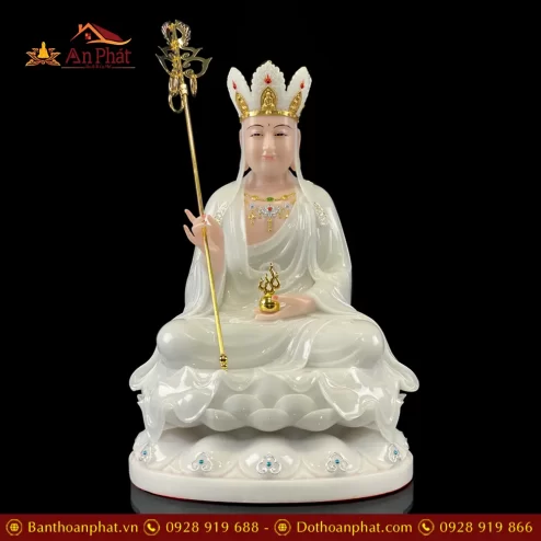 bo tuong phat ta ba tam thanh bot da trang ngoi dai sen de to t237200006