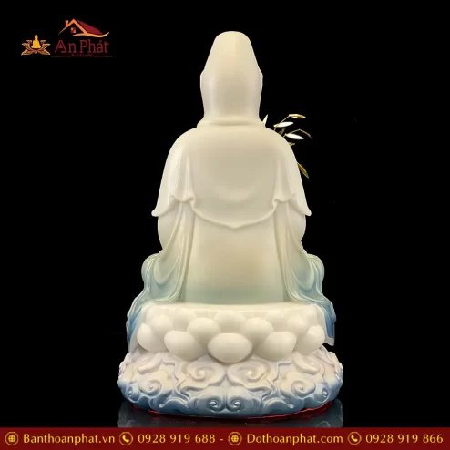 bo tuong ta ba tam thanh bang bot da ngoi de may son xanh cao cap t236900005