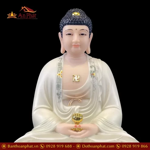 bo tuong ta ba tam thanh bang bot da ngoi de may son xanh cao cap t236900006