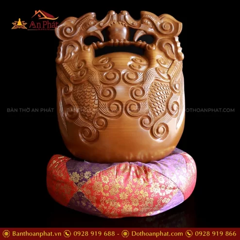 Mõ rồng gỗ cao cấp