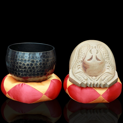 Bộ Chuông Mõ Tụng Kinh Tại Gia nhập khẩu AK11208