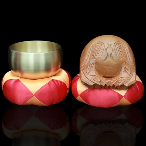 Bộ Chuông Mõ Tụng Kinh Tại Gia nhập khẩu nhiều cỡ AK11214