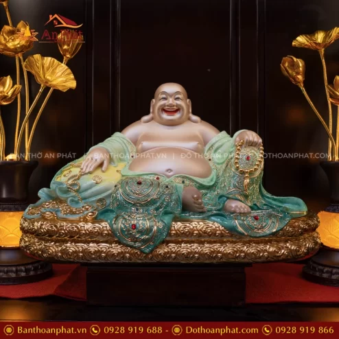 Tôn tượng Di Lặc ngồi đẹp