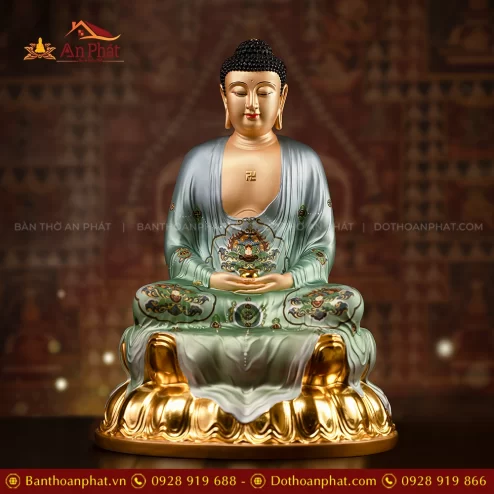 Tôn tượng Phật A Di Đà ngồi đẹp