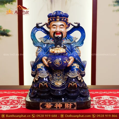 Tượng Thần Tiền ngồi đồng đẹp