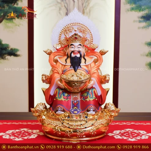 Tượng ông Thần Tiền hút tài lộc