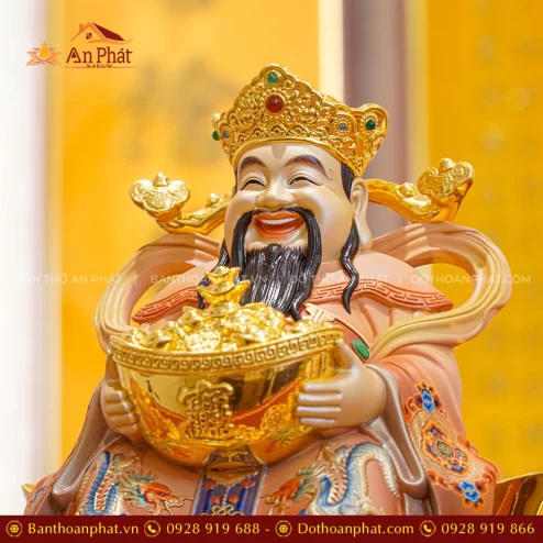 Tuong Than Tien Quan Loc Ngoi Dong Dat Vang T2498 5