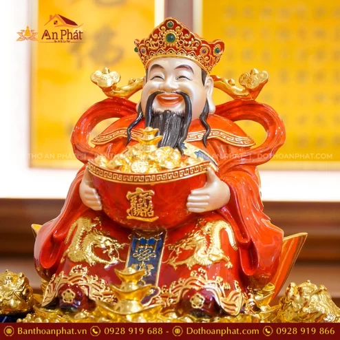 Tuong Than Tien Quan Loc Ngoi Dong Dat Vang T2501 5