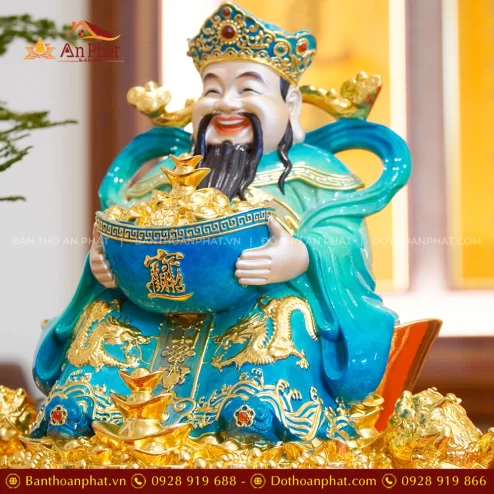 Tuong Than Tien Quan Loc Ngoi Dong Dat Vang T2504 5