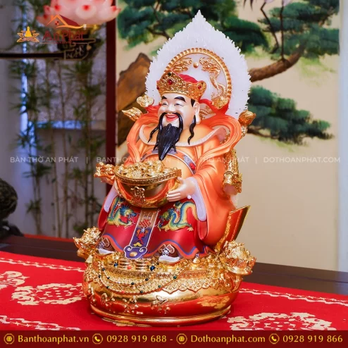 Tượng ông Thần Tiền hút tài lộc