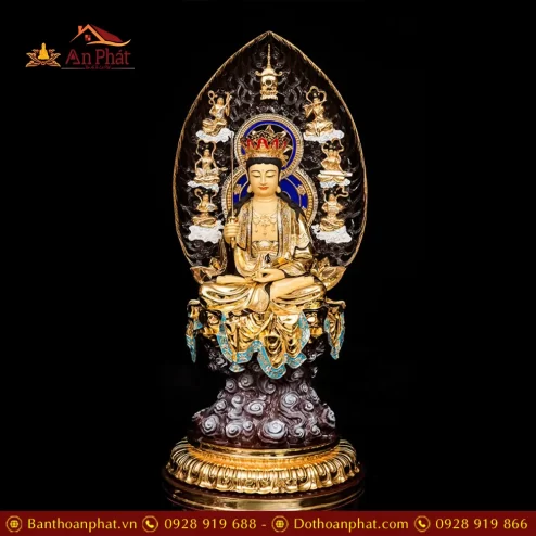 bo tuong hoa nghiem tam thanh dong dat vang cao cap t271500009