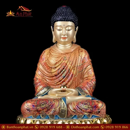 bo tuong phat hoa nghiem tam thanh dong cao cap ve gam nhap khau t270900011