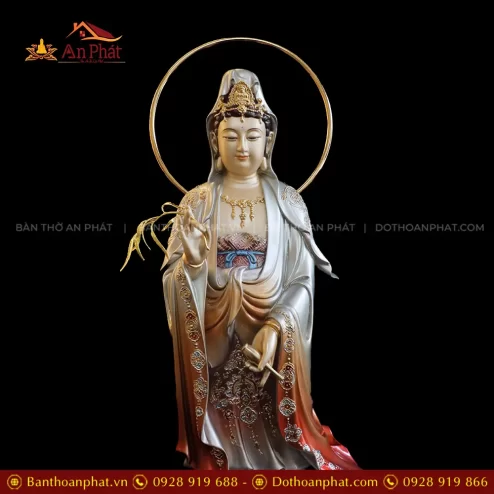 bo tuong phat tay phuong tam thanh dang dung bang dong men co cao cap t244800004