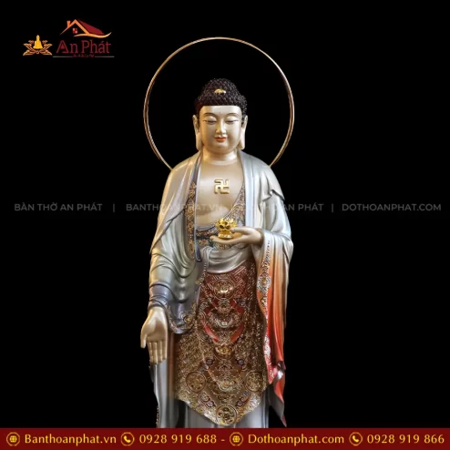 bo tuong phat tay phuong tam thanh dang dung bang dong men co cao cap t244800007