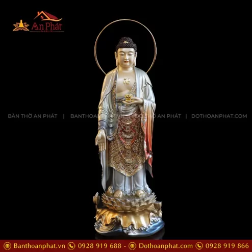 bo tuong phat tay phuong tam thanh dang dung bang dong men co cao cap t244800008