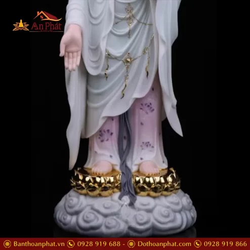 bo tuong phat tay phuong tam thanh dung bot da dai sen cao cap nhap khau t247300005