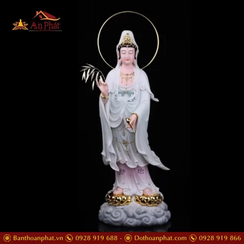 bo tuong phat tay phuong tam thanh dung bot da dai sen cao cap nhap khau t247300010