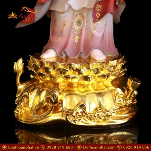 bo tuong phat tay phuong tam thanh dung dai sen bot da ve gam dat vang t245200003