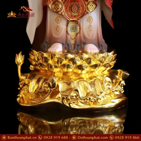 bo tuong phat tay phuong tam thanh dung dai sen bot da ve gam dat vang t245200009