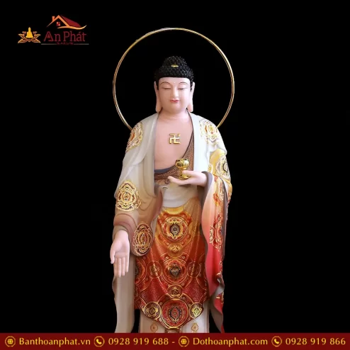 bo tuong phat tay phuong tam thanh dung dai sen bot da ve gam dat vang t245200010