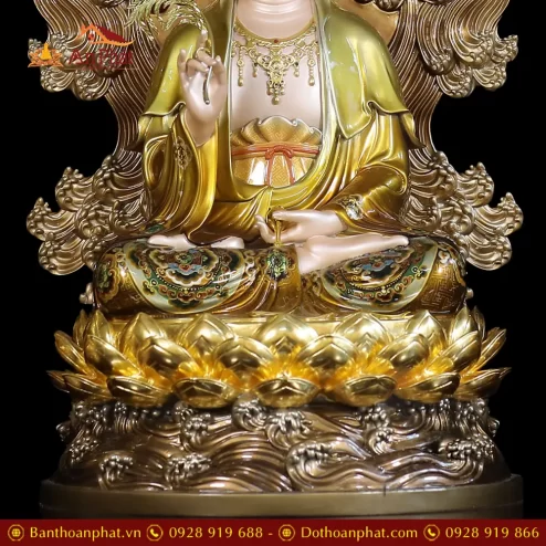 bo tuong tay phuong tam thanh ngoi co long che bang dong cao cap t245000003