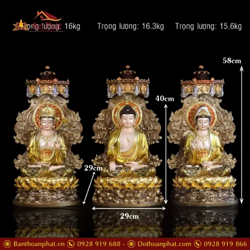 bo tuong tay phuong tam thanh ngoi co long che bang dong cao cap t245000011