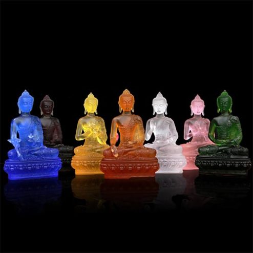 Bộ Tượng Thất Phật Dược Sư Lưu Ly Cao Cấp Nhập Khẩu T2685