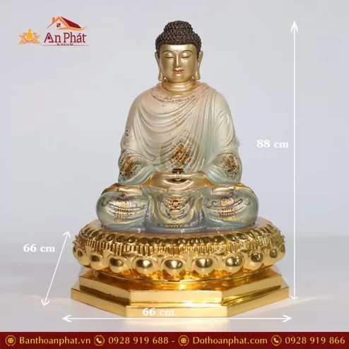 tuong bon su thich ca dong ve son cao cap dang ngoi tinh tam t262300009