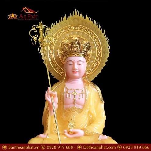 tuong dia tang vuong bo tat bot da thach anh co la de ngoi dai sen vien vang t264700003