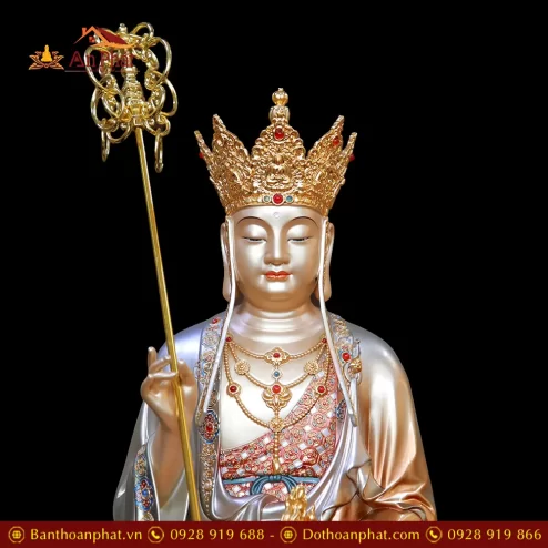 tuong dia tang vuong bo tat dong son men co dang ngoi dai sen cao cap t264500004