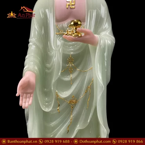 tuong phat a di da bang bot da thach ngoc vien vang dung may song lien cao cap t249700002