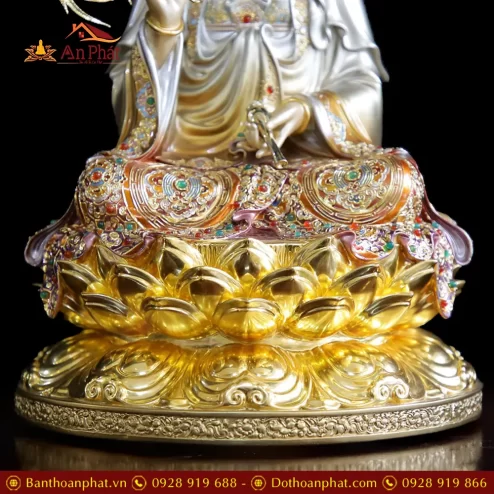 tuong phat ba quan am bang dong cao cap son men co vien vang man bao t256300003
