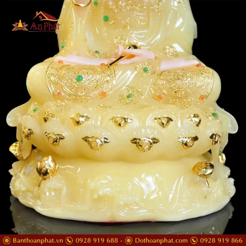 tuong phat ba quan am bo tat ngoi de non nuoc bot da thach anh t256800001