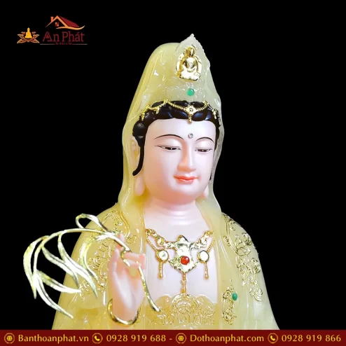 tuong phat ba quan am bo tat ngoi de non nuoc bot da thach anh t256800005