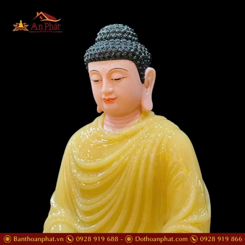 tuong phat bon su thich ca bot da thach anh vien vang ngoi dai sen t263200003