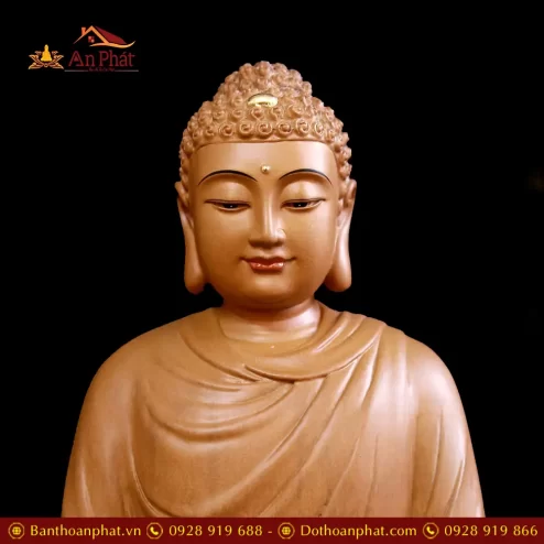 tuong phat bon su thich ca go long nao dang ngoi cao cap t260800006