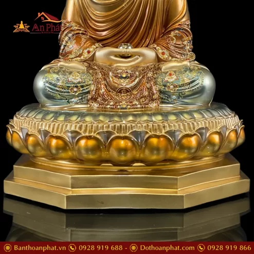 tuong phat bon su thich ca tinh tam dong cao cap son men co t261600001