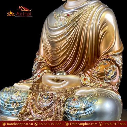 tuong phat bon su thich ca tinh tam dong cao cap son men co t261600002