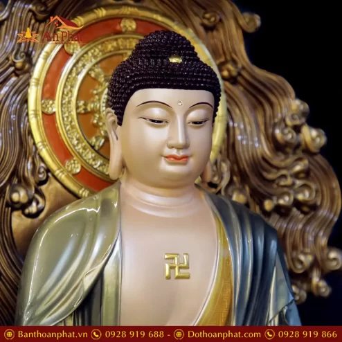 tuong phat duoc su dong cao cap co long che ngoi de non nuoc t269100004